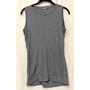 Athleta With Ease Women's Gray Open Back Tank Activewear Athleisure Gym - Sz XS